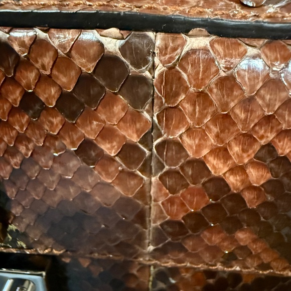 Gucci Lady Lock Python Top Handle Bag - Picture 12 of 14